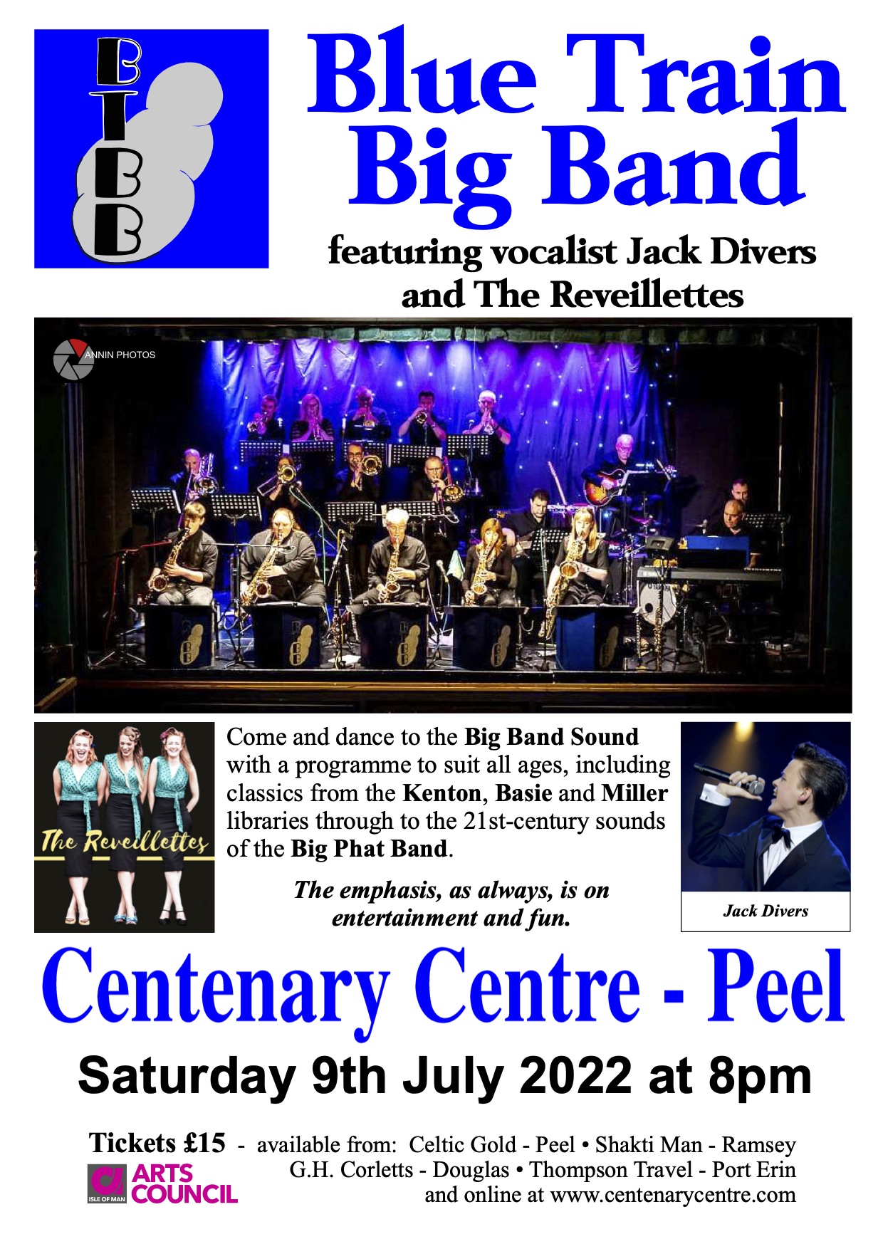 Blue Train Big Band (with Special Guests) @ Centenary Centre