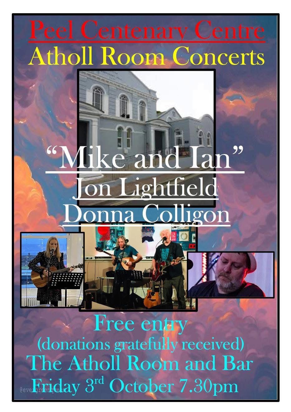 Atholl Room Concert Series - Free entry @ Centenary Centre