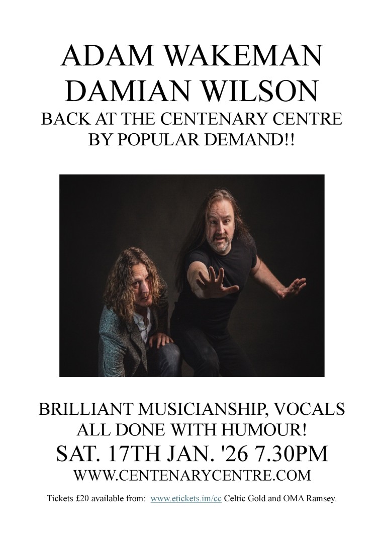 Adam Wakeman & Damian Wilson @ Centenary Centre