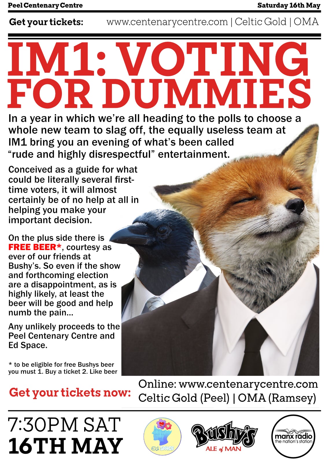 IM1 - Voting for Dummies @ Centenary Centre