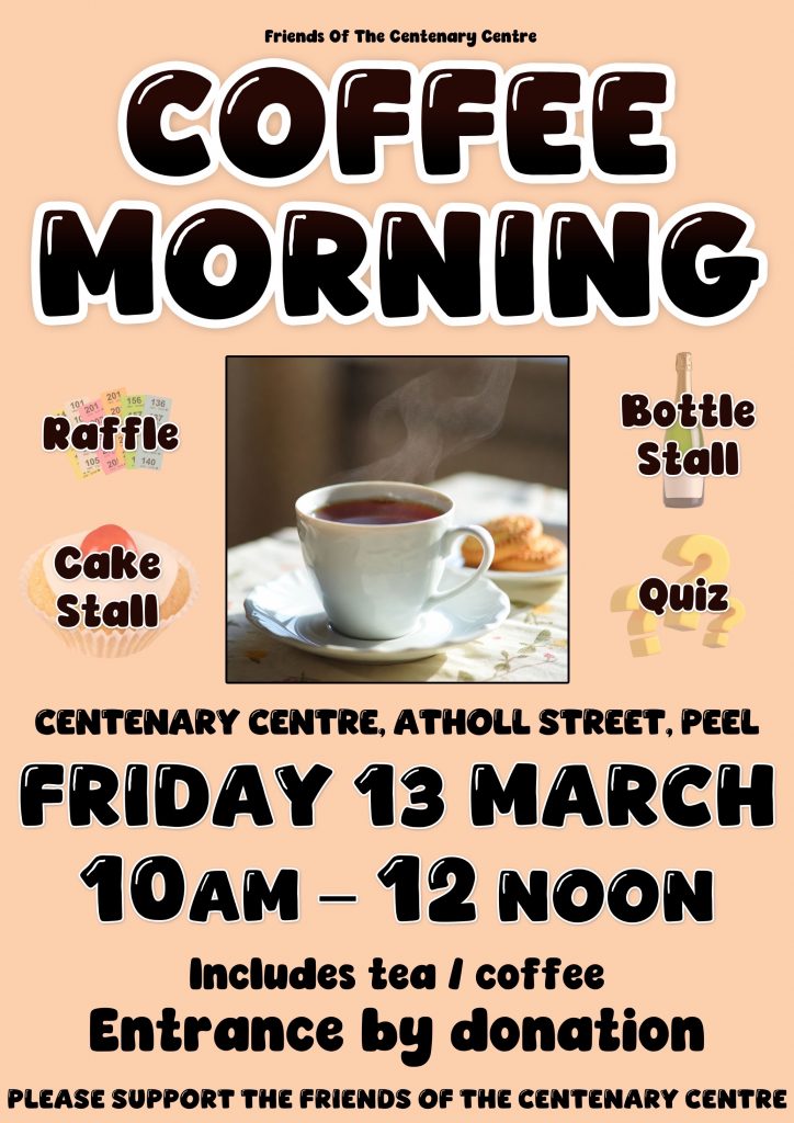 Coffee Morning - Friends of the Centenary Centre